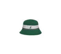 Kangol - Chapeau seau à rayures Turf Green - unisex - Accessoires - Vert - Taille: M