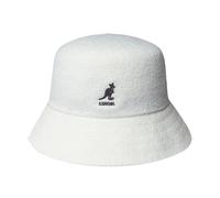 Kangol - Chapeau Seau Blanc en Coton Unisexe - Femme - Accessoires - Blanc - Taille: S