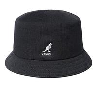 Kangol Chapeau Tropic Bin Chapeau de pêche Chapeau de Musicien (XL (60-61 cm) - Noir)
