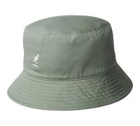 Kangol Chapeau Washed Bucket Hat Femme/Homme - de Plage D'Ete Peche Printemps-ete Ete - L (58-59 cm) Olive Clair