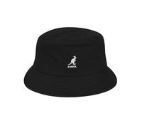 KANGOL Chapeaux 'Washed Bucket Black' noir, Taille 57