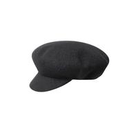 KANGOL Chapeaux 'Wool Big Apple Cap Black' noir, Taille 55