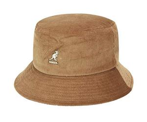 Kangol Cord Bucket Bob, Marron (Wood WD), M Mixte