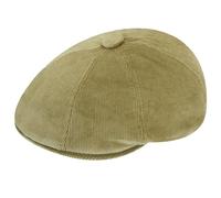 Kangol Cord Hawker Casquette Plate pour Homme, Beige, M
