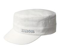Kangol Casquette Army Cotton Twill - Mixte, avec visière, Blanc, Taille L/XL (58-61 cm)