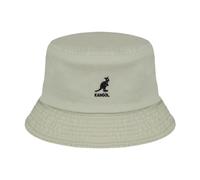 Kangol, Femme, Accessoires, Beige, Taille: M Chapeau Seau en Coton Beige Unisexe