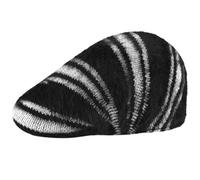Kangol Fourgora Pop Stripe 507 Béret, Noir/Blanc, M Mixte