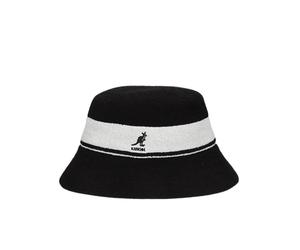 Kangol - Hat Bermuda Stripe - unisex - Accessoires - Noir - Taille: S