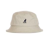Kangol, Homme, Accessoires, Beige, Taille: L Chapeau Seau en Coton Kaki Lavé