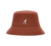 Kangol, Homme, Accessoires, Brun, Taille: L Chapeau Seau en Laine Acajou