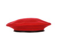 Kangol, Homme, Accessoires, Rouge, Taille: M Chapeau Plat en Laine Rouge