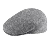 Kangol Laine 504 Casquette Plate, Gris (Flanelle), XXL Mixte