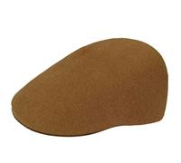 Kangol Laine sans Couture 507 Casquette Plate, Marron (Bois), XL Mixte