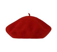 Béret - Kangol - MODELAINE - 100% laine - Rouge - Modèle poche 0