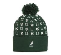 Kangol - Nostalgie Médiévale Pom Pom Beanie Vert - unisex - Accessoires - Vert - Taille: ONE Size