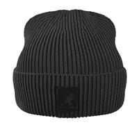 Kangol Patch Beanie Bonnet, Noir, Taille Unique Mixte