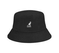 Kangol, unisex, Accessoires, Noir, Taille: S Chapeau Seau Lavé Unisexe