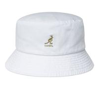 Kangol Washed Bucket Béret, Blanc, S Homme