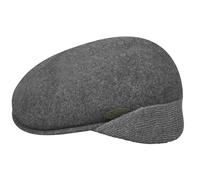kangol Wool 504 Earlap Casquette Souple, Gris (Dark Flannel), (Taille Fabricant: Medium) Mixte