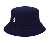 Kangol Chapeau Wool Lahinch - Unisexe, tissu de pêche, M (56-57 cm) Bleu foncé