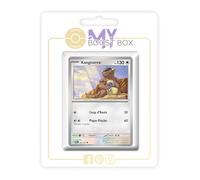 Kangourex 165/197 Reverse - Myboost X Écarlate et Violet 3 Flammes Obsidiennes - Coffret de 10 Cartes Pokémon Françaises