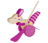 Kangourou A Pousser Susibelle - H18.5 Cm - Bois