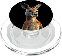Kangourou Australie Amour Outback Sauvage Doux Kangourous PopSockets PopGrip pour MagSafe