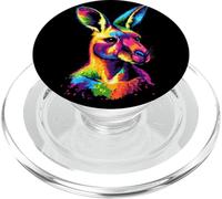 Kangourou Australie Amour Outback Sauvage Doux Kangourous PopSockets PopGrip pour MagSafe
