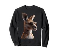 Kangourou Australie Amour Outback Sauvage Doux Kangourous Sweatshirt