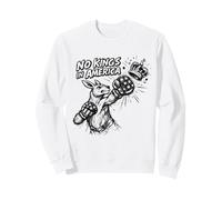 Kangourou Boxing No Kings in America Sweatshirt