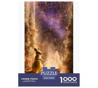 Kangourou de la Forêt Étoilée Puzzles 1000 Pièces Jeu De Défi Jouet Adultes Et Plus De 12 Ans Jeu De Puzzle Défi Éducatif Stimulation Cérébrale Cadeau Décoration Maison 70x50cm/1000pcs