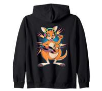 Kangourou Dj Mix Écoute Enfant Sweat à Capuche