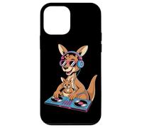 Kangourou Dj Mix Enfant Écoute Casque Coque pour iPhone 12 mini