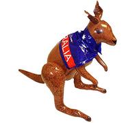 Kangourou gonflable avec australien drapeau 70cm