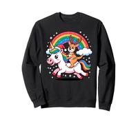Kangourou Licorne Arc-en-Ciel Kangourous Sweatshirt
