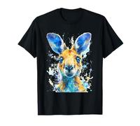 Kangourou Lover Wildlife Motif Wallaby Animal Graphic T-Shirt