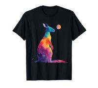 Kangourou Lover Wildlife Motif Wallaby Animal Graphic T-Shirt