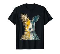 Kangourou Lover Wildlife Motif Wallaby Animal Graphic T-Shirt