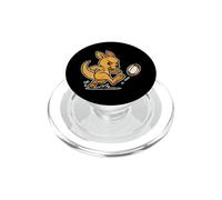 Kangourou Rugby Kick Cartoon PopSockets PopGrip pour MagSafe