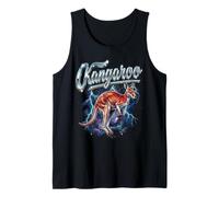 Kangourou Vintage 90s Rétro Drôle Kangourou Australie Animal Débardeur