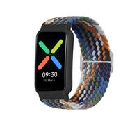 KangPlus Bracelet de rechange compatible avec Oppo Watch Free - Tissu doux et respirant - Élastique tissé - Réglable - Pour homme et femme