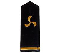 KANGQL Épaulettes d'épaule, épaulettes professionnelles de marin, épaulettes d'uniforme de capitaine, barres d'épaule pour spectacles sur scène, membre d'équipage, une hélice