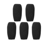 KANGQL Lot de 5 housses de micro en mousse pour micro-casque, pare-brise, pour microphone de bureau