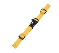 KANGQL Sangle de poitrine réglable, sangle de poitrine réglable à dégagement rapide, sangle de sac à dos, sangle de poitrine, sangle de poitrine extérieure, ceinture fixe, jaune