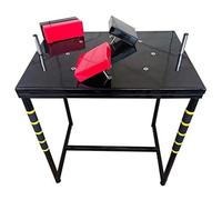 KANGSHOP Table de Bras de Fer de Combat Standard, Table de Bras de Fer de compétition Professionnelle, Table de Bras de Fer à poignée tournante for Bras de Fer