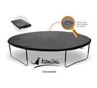 Kangui Couverture de propreté pour trampoline Ø 250 cm noir