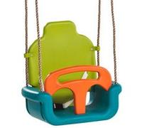 Kangui Balançoire bébé évolutive 3 en 1en Plastique Vert Citron/Turquoise/Orange