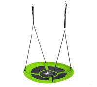 KANGUI Balançoire ronde nid d'oiseau rond Ø100cm Vert Charge 150kg maxi Vert G