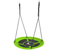 Kangui Balançoire ronde nid d'oiseau Ø100 cm – Vert – Charge maxi 150 kg