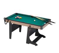 KANGUI Billard Américain Pliable, Vert Anglais |151.8 x 83.2 x 78.6 cm | 2 Joueurs